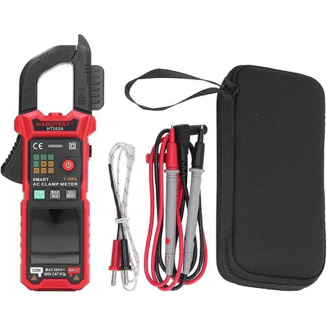 Wechselstrom-Zangenmessgerät, multifunktionales elektrisches Wartungsmultimeter, hitzebeständiges Zangenmessgerät (1/4)