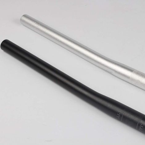 Guidon pliable en alliage d'aluminium léger pour un voyage efficace 25,4 mm pour les cyclistes de VTT (noir) (1/5)