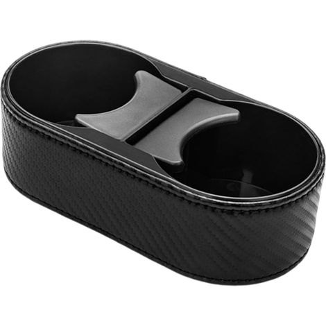 Portabicchieri doppio – Portaoggetti per console, materiale antiscivolo, leggero e salvaspazio, design versatile  Portabevande multifunzionale adatto all'uso quotidiano su golf cart e camion