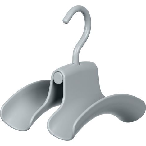 WENKO Cintre sac à main, Porte sac à mains à suspendre, Herkules S, 9x12,5x14 cm, Lot de 3 (1/6)