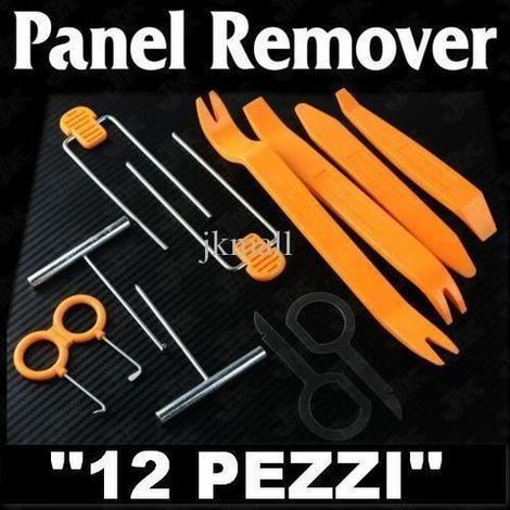 Attrezzi smontaggio rimozione autoradio cruscotto r643 (1/2)