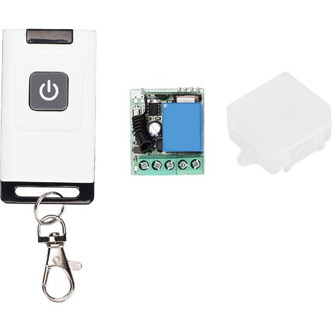 Relais RF intelligent interrupteur sans fil télécommande ouverture porte garage contrôle industriel 433 Hz (1/5)