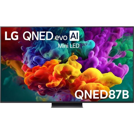 Téléviseur LG QNED evo AI 65QNED87B6A 65 pouces 4K MiniLED Smart TV Noir