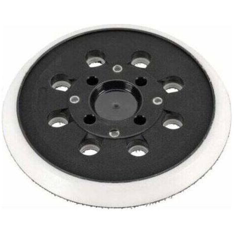 Disque de ponçage auto-serrant de 125 mm, compatible avec les ponceuses Bosch PEX 300 AE, 400 AE et 4000 AE. (1/4)
