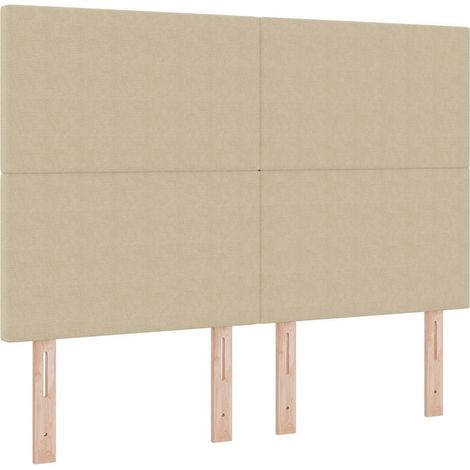 Maison Exclusive - Testiera Grigio Verde Chiaro 144 cm Tessuto in Cords