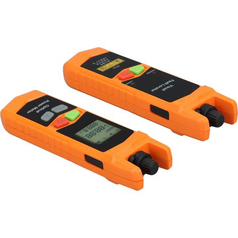 Détecteur de défaut laser rouge 650nm portable 10mW avec lumière LED, localisateur visuel de fibre optique, mesureur de puissance optique (1/5)