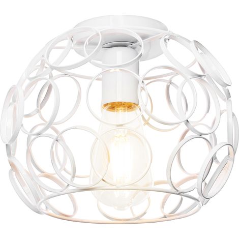Modern Nordic Ceiling Lamp Modern Ceiling Light Retro Vintage Style Chandelier White For Bedroom Dining Room Living Room Cafe (E27) (1/5)