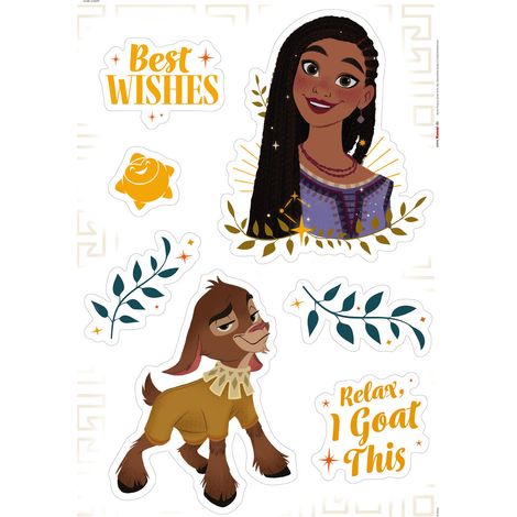 Stickers muraux- Best Wishes (1/2)