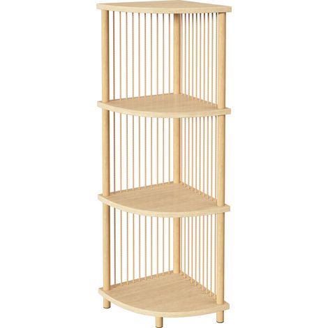 Eckregal KORD, 4 Ebenen, 34 × 34 × 110 cm (1/5)