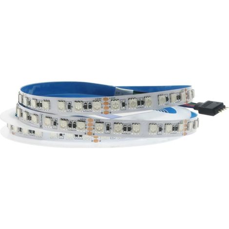 IluminaShop - Tira LED 60W 24V DC SMD5050 96 LED/m 12W/m IP65 RGB (5 metros) RGB (1/2)