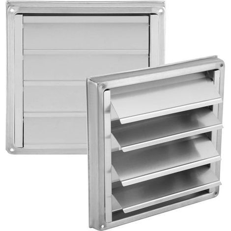 (145 mm de diamètre), grille d'aération, conduit de ventilation mural extérieur, bouchon de ventilation (1/5)