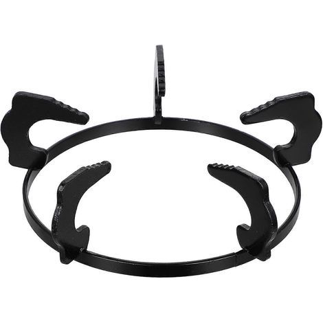 Professioneller Gasherdständer (1 Stück) für die Küche – 23 x 23 cm – Schwarz (1/4)
