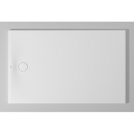 Bac à douche DU Tempano. rectangle 1600x1000mm. Blanc. Antidérapant