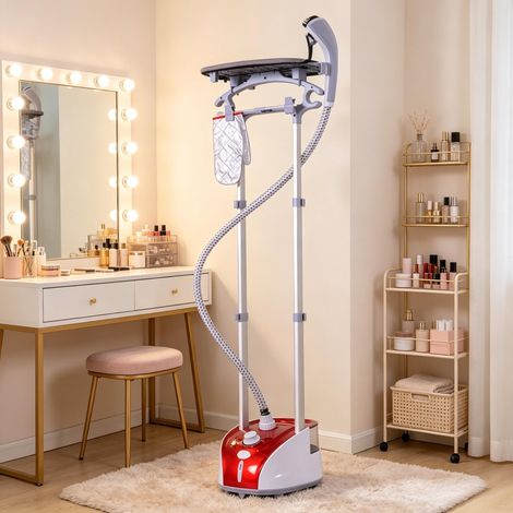 Défroisseur vêtements puissant, défroisseur vertical domestique pour maison, appareil à vapeur portatif, nettoyeur vapeur textile, 1 pièce, usage familial. (1/5)