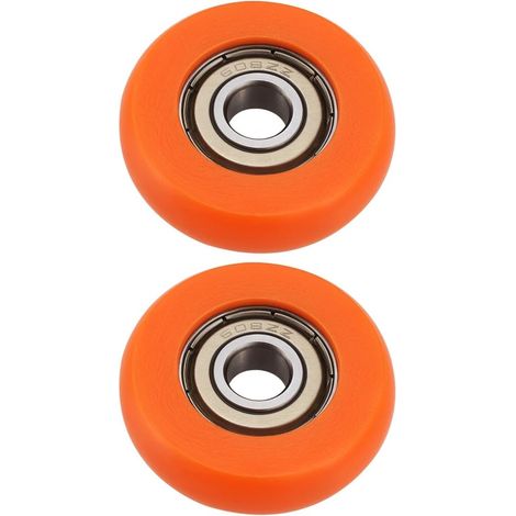 Sitzrollen für Rudergerät, 2er-Set, 36 mm (1/5)