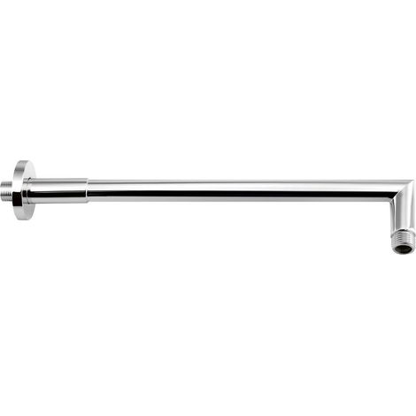 Bras de douche rond, 380mm, laiton/chrome (1/3)