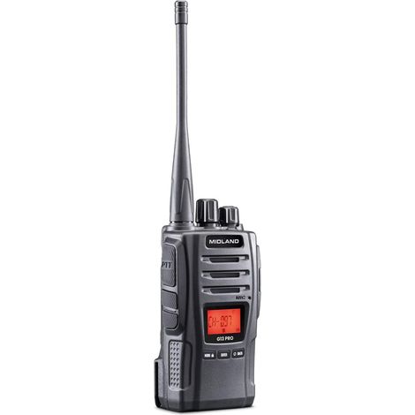 Talkie Walkie bi-Bande PMR 446 et LPD, IPX4, portée jusqu'à 12 km, autonomie de 40 Heures Maximum, VOX, Squelch, Roger Bip, Ecran rétroéclairé de Couleur (1/5)