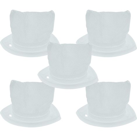 vhbw 5x Staubsaugerfilter kompatibel mit Black & Decker Dustbuster NVB220WC, NVB220, NVB215WN Staubsauger - Schmutzfilter, Filtereinheit