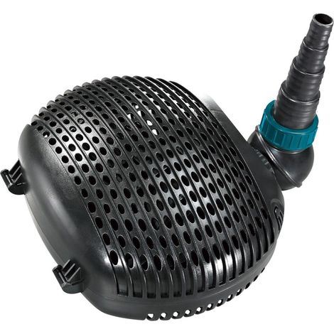 AquaForte EC-8000 Teichpumpe - 8.000 L/Std. - 70W - Förderhöhe 4,5 m - Korngröße 6 mm - Energieeffizient - Geeignet für Süß- & Salzwasser