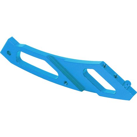 Plaque de renfort arrière en aluminium pour HPI WR8 1/8 - Compatible avec modèles Ken Block Gymkhana
