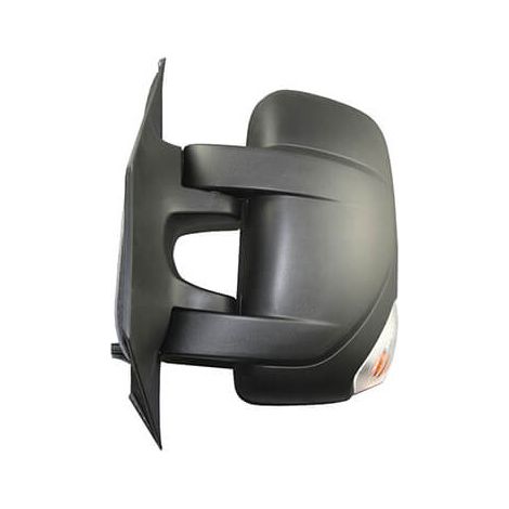 Rétroviseur électrique gauche noir clignotant orange bras court Renault Master 3 depuis 2010