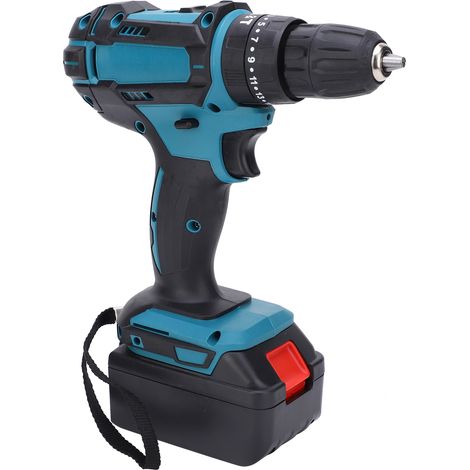Perceuse sans fil à batterie lithium, tournevis électrique sans balais, outil de perçage à main rechargeable, prise UE 110-240V (1/5)
