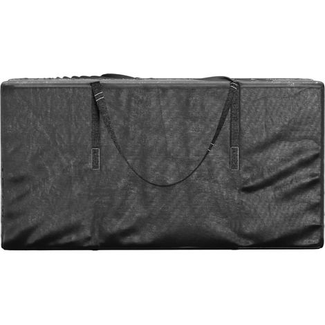 Maison Exclusive - Custodia per Albero di Natale Nera 150x75x75 cm Polietilene (1/5)