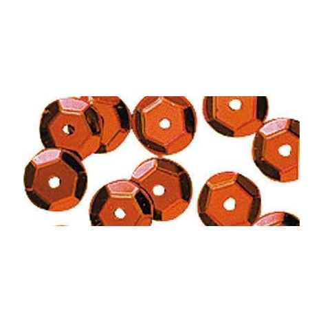 RAYHER - PAILLETTE CONCAVE RAME 6MM - 6GR