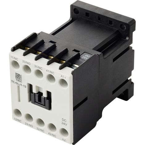 TRU COMPONENTS TC-GYJ1-13-24VDC Hilfsschütz 1 Schließer, 3 Öffner 24 V/DC 10 A 1 St.