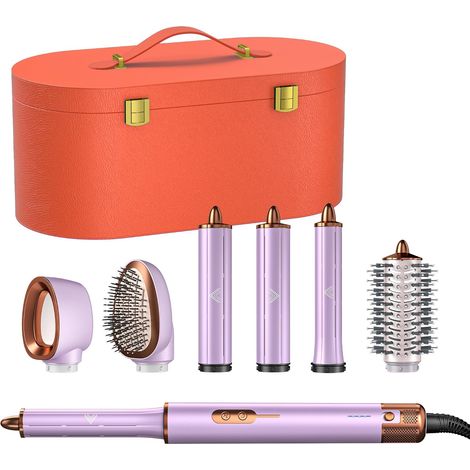 Air Styler 7 EN 1 (Rose violet) Coiffage Rapide, Usage Polyvalent (1/5)