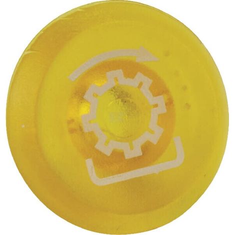Emblema Trasmissione rotondo giallo PNEUTRON 11410640PN