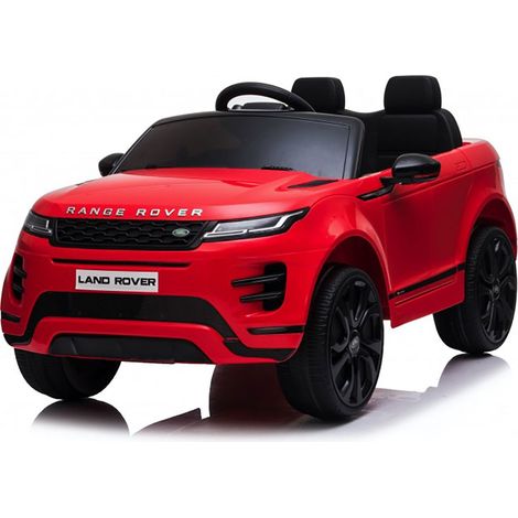 Macchina Elettrica per Bambini Licenza Land Rover Evoque 12V con Telecomando Rosso (1/5)