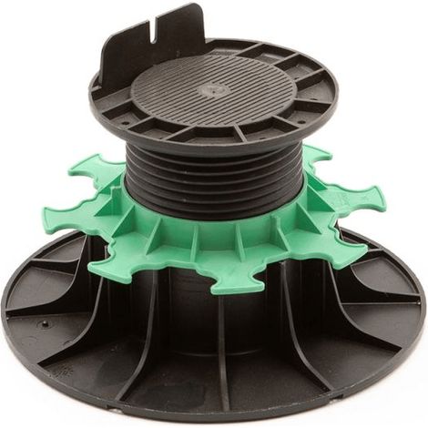 Base de montaje 80 y 140 mm para terraza de madera - JOUPLAST - Unidad (1/6)