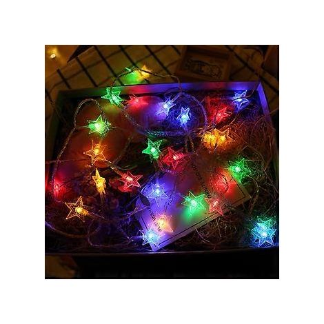 SZTXJ 7,5 m Lichterkette mit 50 LEDs, batteriebetrieben, 8 Modi, warmweißes Farbwechsellicht für Hochzeiten, Weihnachten, Geburtstage, Halloween, Muttertag