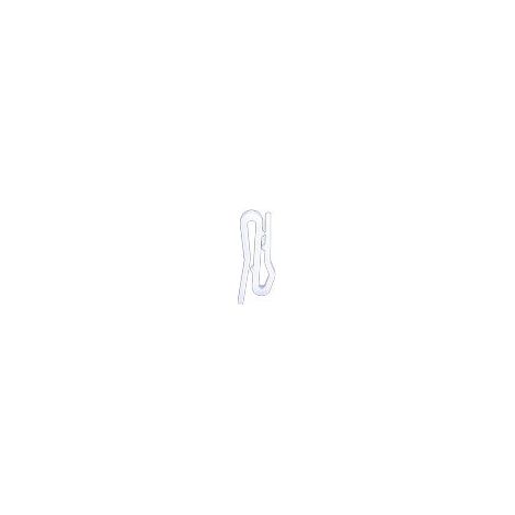 Set di 100 ganci per tende TAISHENGDA con rotelle – scorrimento silenzioso per aste per tende (1/5)