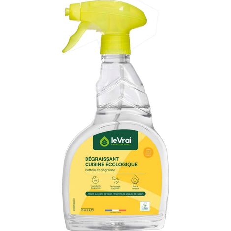 Sgrassatore ecologico per cucina in spray da 750 ml.