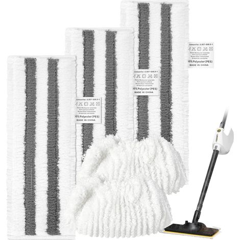 paños de microfibra de repuesto, color gris. (1/5)