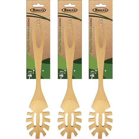 MAURY'S SET 3 SERVISPAGHETTI IN LEGNO 33 CM (1/2)