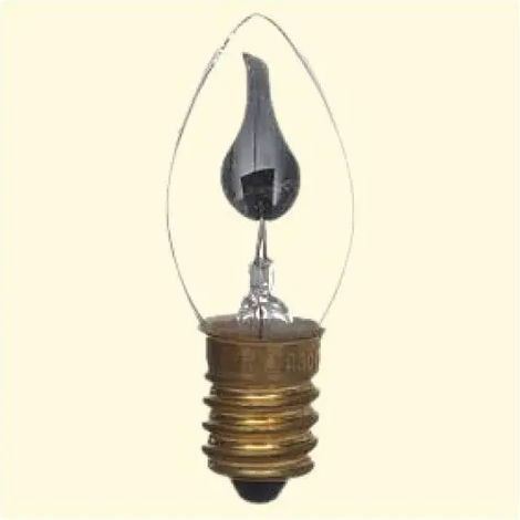 E14 LED-Lampe mit Flammeneffekt 1,5 W 22 × 56 mm (1/3)