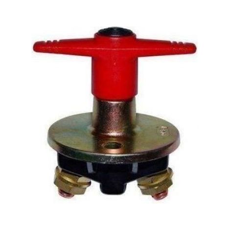 Coupe Batterie Unipolaire - 250 A - 24 V - IP51 - Bornes M10 - Clé Fixe Intégrée - 1 Pièce (1/4)