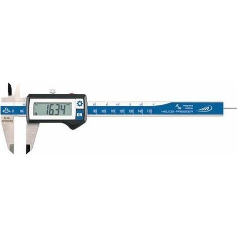 Messschieber DIN 862 DIGI-MET IP67 150mm dig.Funk rd.(1,5 mm) H.PREISSER (1/5)