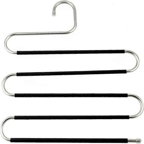 Rutschfester, platzsparender Kleiderschrank-Organizer für Hosen, Jeans und mehr