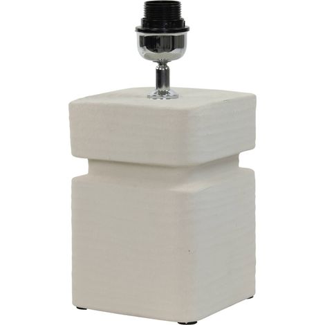 Light & Living - tischlampe - Amta - beige - keramik - einzelne