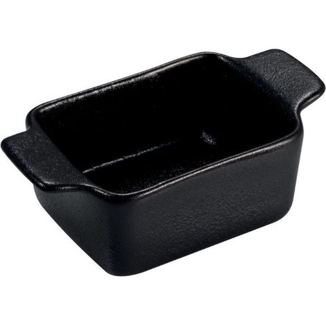 Le Coq Rupis Mini casseruola set 6 stoneware Nera 5x10 h 4