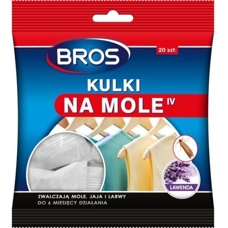 Boules Anti-Mites - Lavande - Effet Mortel Après 8 Heures - Protection Jusqu'à 6 Mois - 20 Pièces
