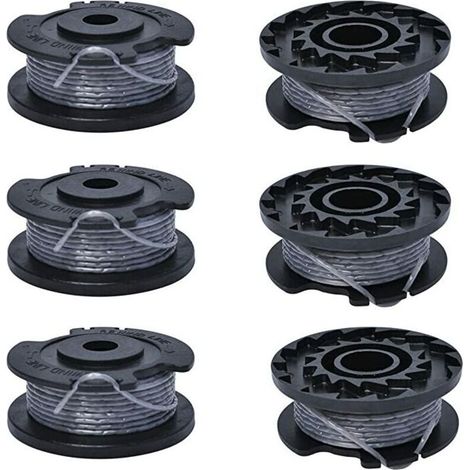 CHOYCLIT Ersatz-Trimmerspule F016800569 für Bosch EasyGrassCut 23/26/18/18 230/18 260/18 26 Akku-Motorsense, Ø 1,6 mm 6,1 m, Trimmerzubehör, Ersatz-Trimmerspule