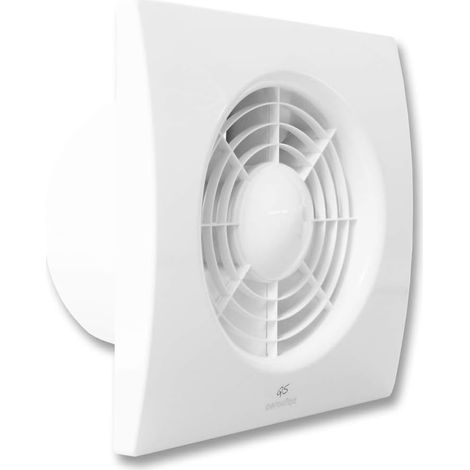 1 Ventilateur axial diamètre 90 mm, ABS, IPX4, pour salle de bain