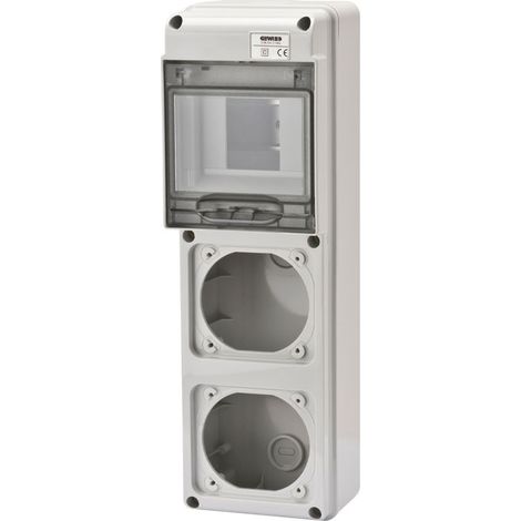 Quadro Q-DIN 5 Moduli 2 Flange iec 309 16A IP44/67 (1/2)