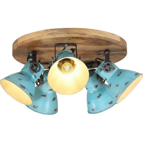 Deckenleuchte 25 W Blau 50x50x25 cm E27