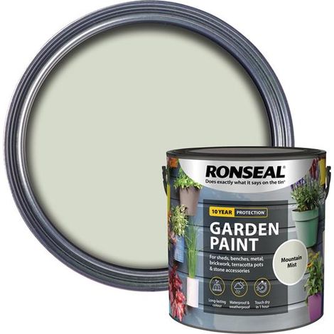 Ronseal 39441 Garden Paint Mountain Mist 2.5 litre RSLGPMM25L